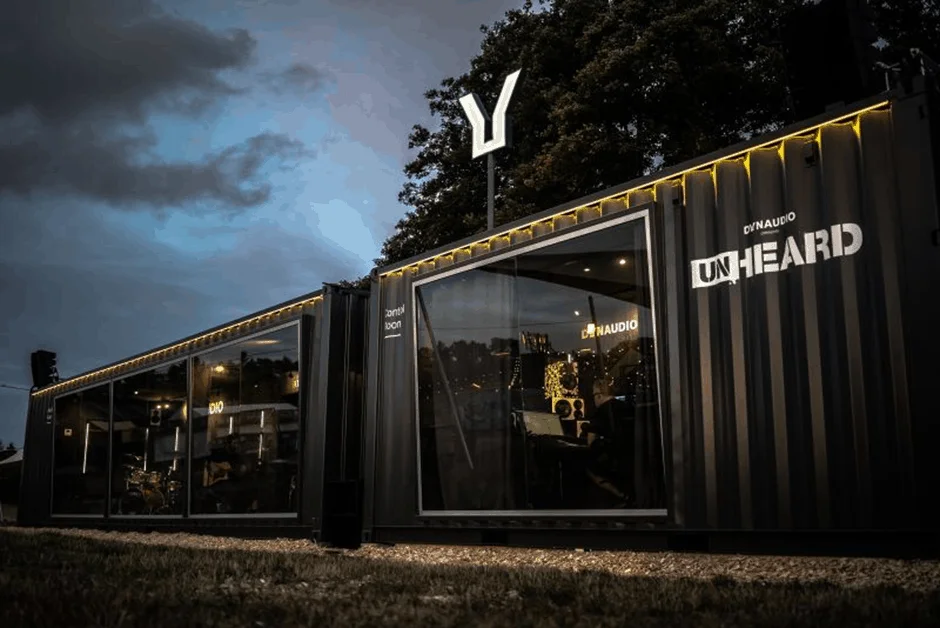 Shipping Container Performance/Recording Studio