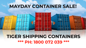 Read more about the article MAYDAY CONTAINER SALE!