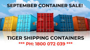 Read more about the article SEPTEMBER CONTAINER SALE!