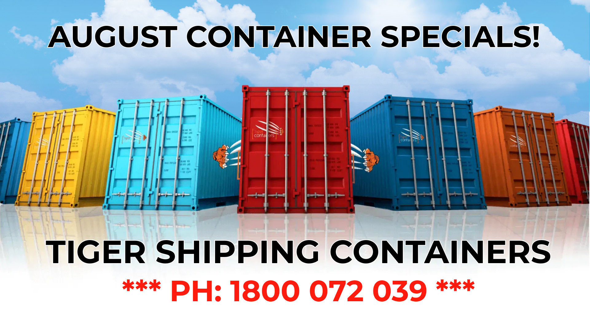 You are currently viewing AUGUST CONTAINER SALE! (2025)