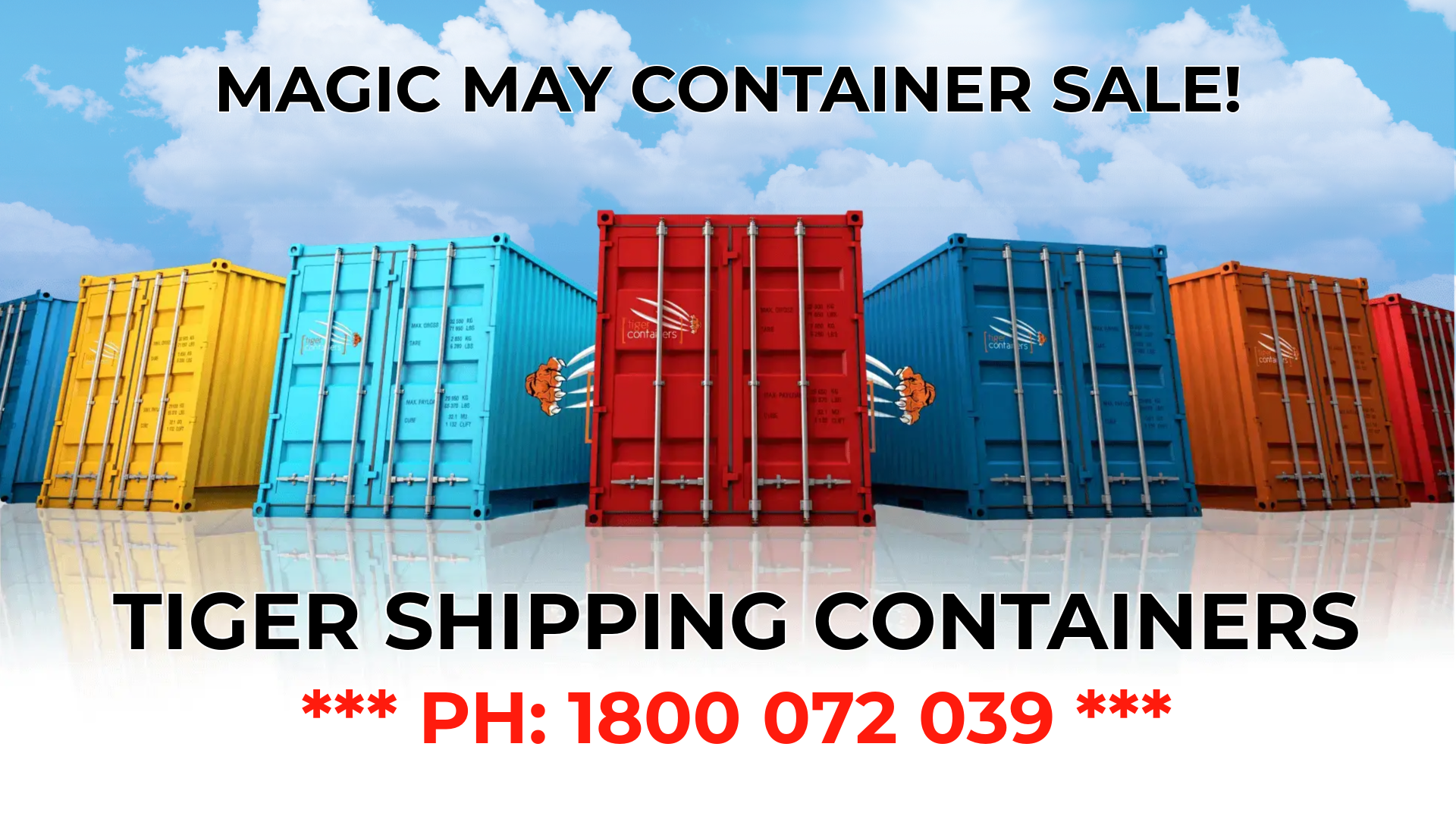 You are currently viewing MAGIC MAY CONTAINER SALE! (2026)